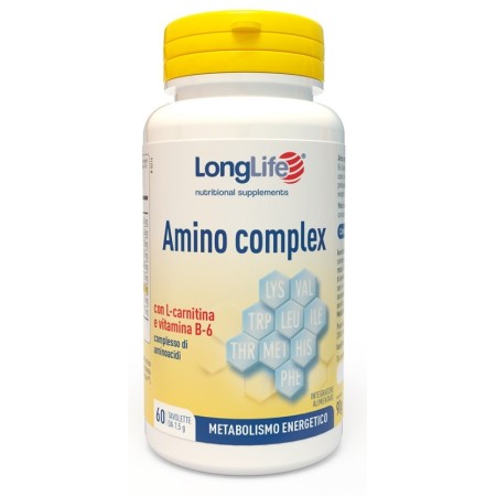 LongLife Amino Complex Integratore di Proteine del Siero di Latte 60 Tavolette