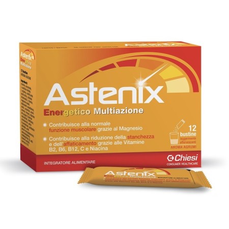 Astenix Integratore Energetico Multiazione 12 Bustine