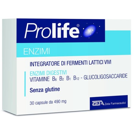 Prolife Enzimi Integratore Digestivo 30 Capsule