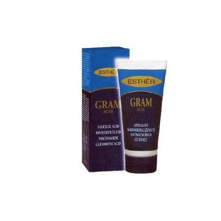 Gram Acne Crema Sebonormalizzante e Levigante Viso 50 ml