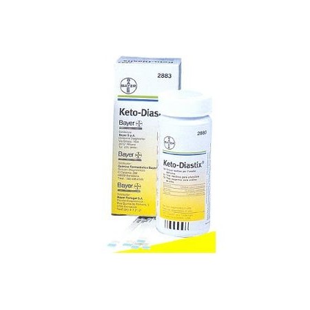 Bayer Keto-Diastix Test Glicosuria e Chetonuria 50 Strisce Reattive