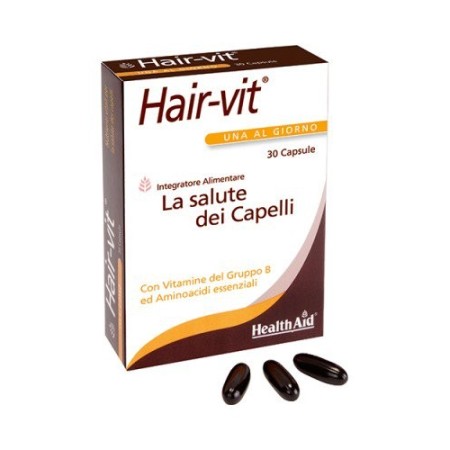 Hair-Vit Integratore per Capelli e Unghie 30 Capsule