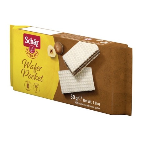 Schar Wafer Pocket Nocciole Senza Glutine 50 g