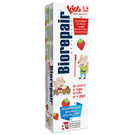 Biorepair Kids 0-6 Anni Dentifricio Bambini Denti da Latte 50 ml