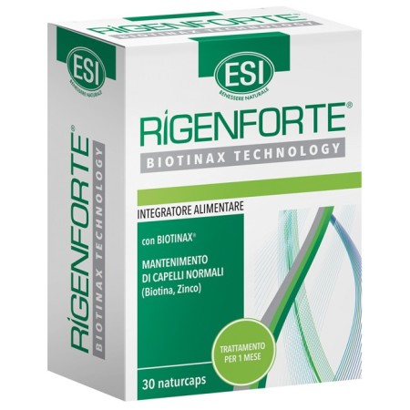 Esi Rigenforte Naturcaps Integratore Unghie e Capelli 30 Capsule