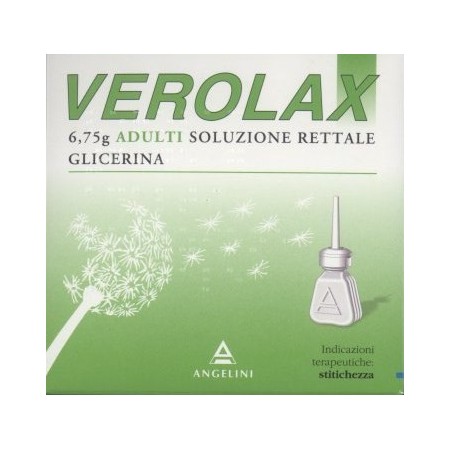 Verolax Adulti Soluzione Rettale 6 Clismi 6,75 g