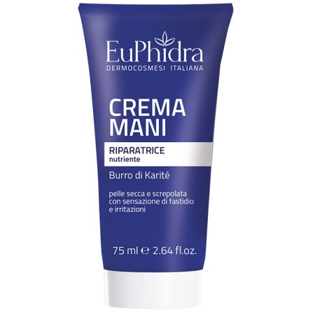 Euphidra Crema Mani Riparatrice e Nutriente per Pelle Screpolata 75 ml