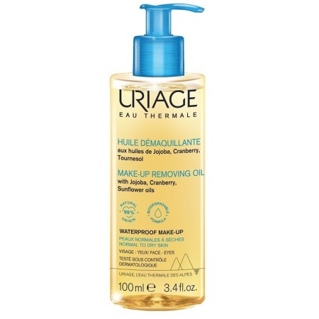 Uriage Eau Thermale Olio Struccante Waterproof Per Pelle Normale e Secca 100 ml